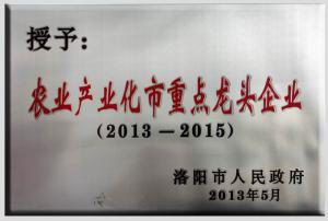 10.市重點(diǎn)龍頭企業(yè)2013.5